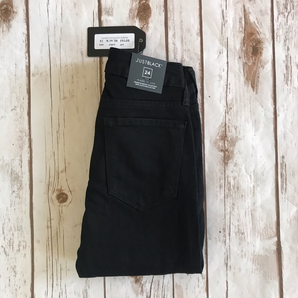 🧡last pair❗️ Just Black Skinny Distressed Jeans - Picture 10 of 13